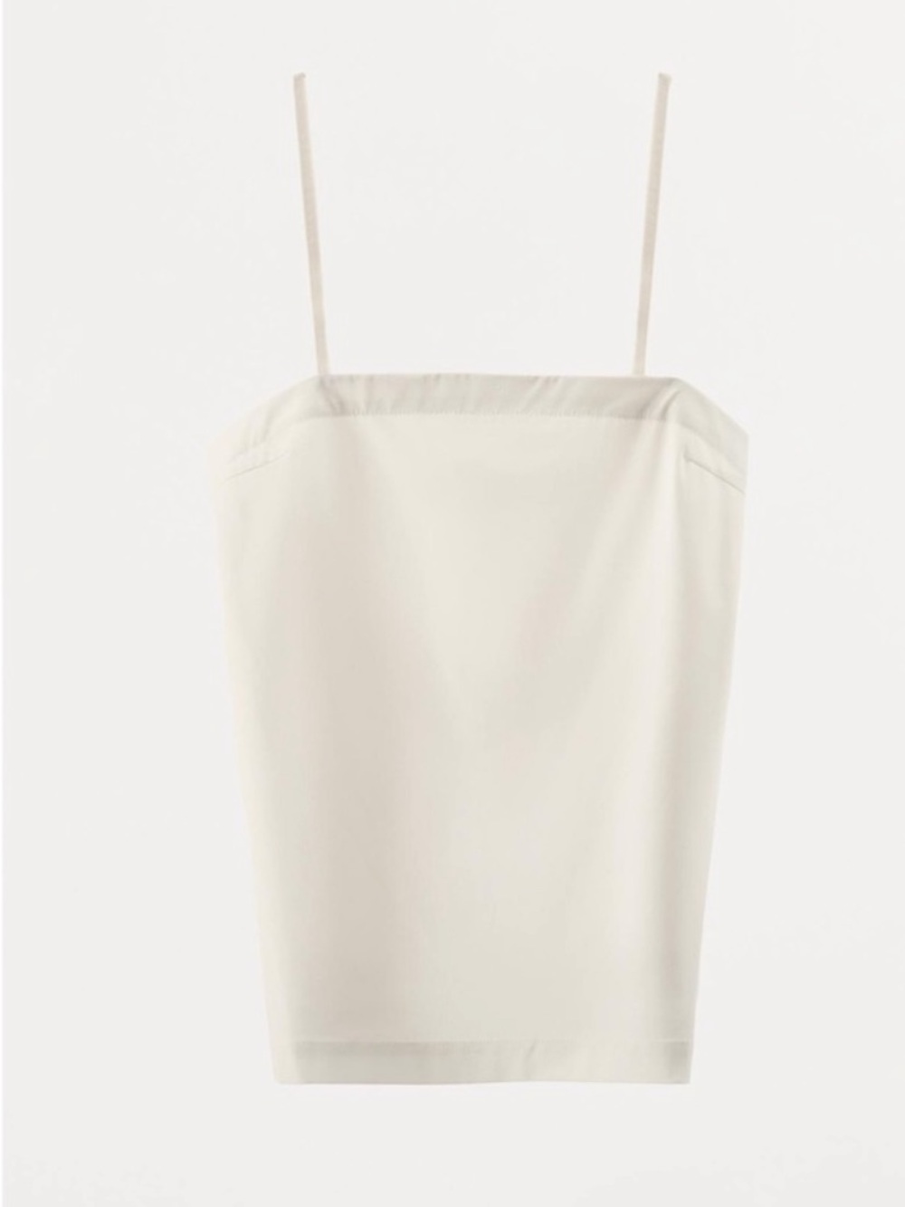 Zara Cream Organza Combination Top - Picture 5 of 9